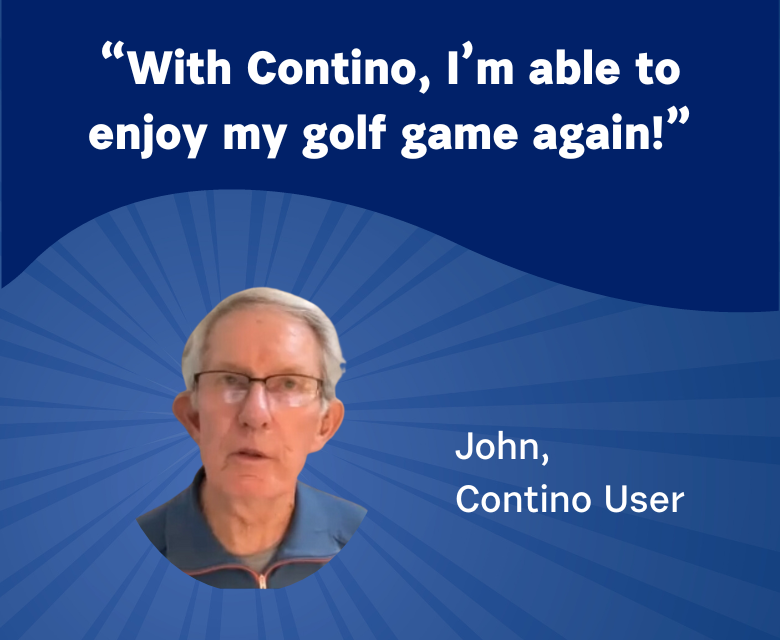 John Regained Control of Urinary Incontience, Allowing Him to Once Again Enjoy his Golf Game